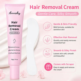 Annsky compact tube packed in travel bag for grooming on-the-go