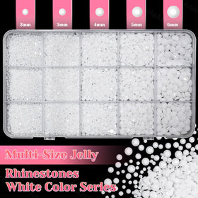 AnoleAir facet closeup displaying glossy resin cut and reflective sparkle benefit