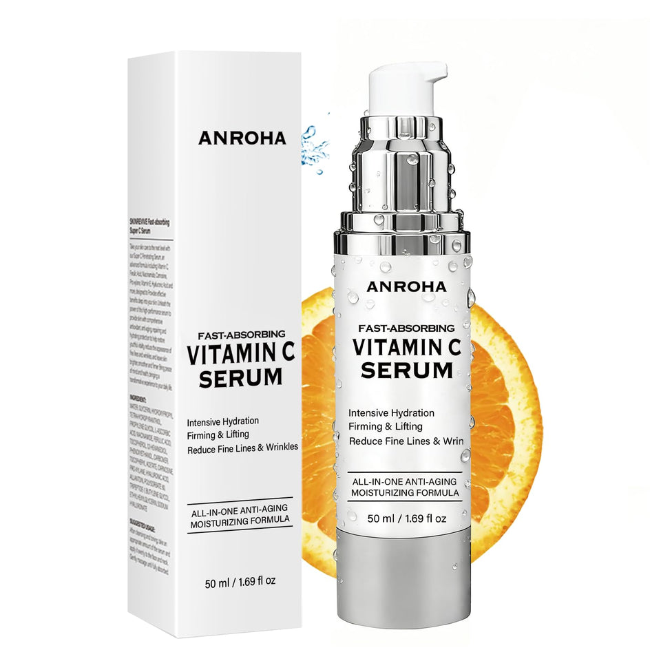 Anroha front packaging 50ml shows clean label and generous size benefit