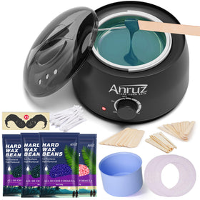 ANRUZ wax warmer front view showing controls and capacity for efficient heating