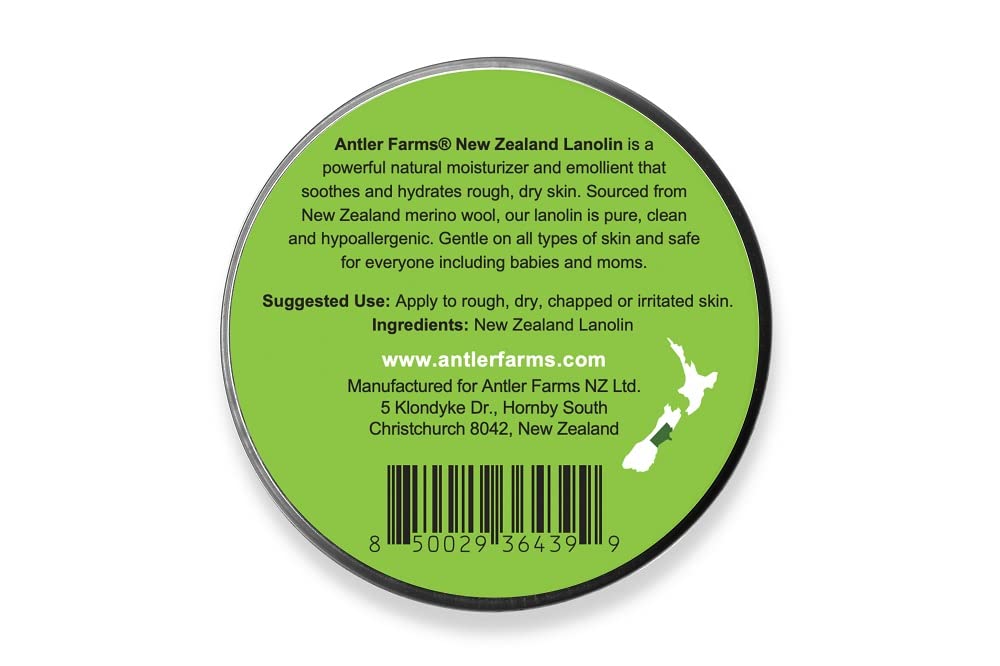 Applying Antler Farms lanolin on hands to soothe dry skin and restore moisture