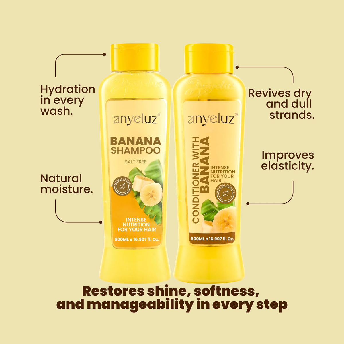 ANYELUZ duo staged in bathroom conveying daily routine ease