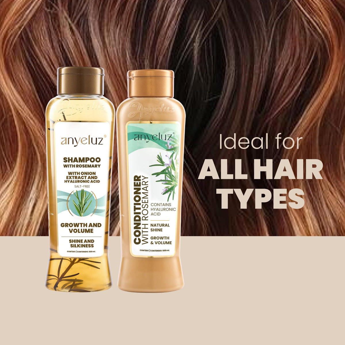 anyeluz hyaluronic ingredient visual emphasizing balanced moisture benefits