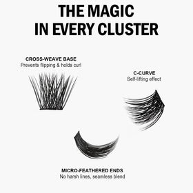 AnyFairy clusters held in hand to show true-to-scale sizing and ease