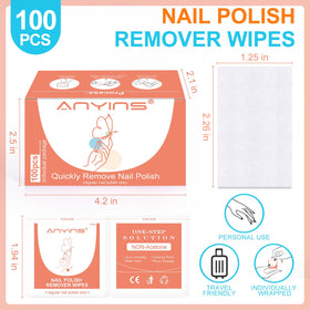 ANYINS single sealed packet ready to slip into a purse for travel