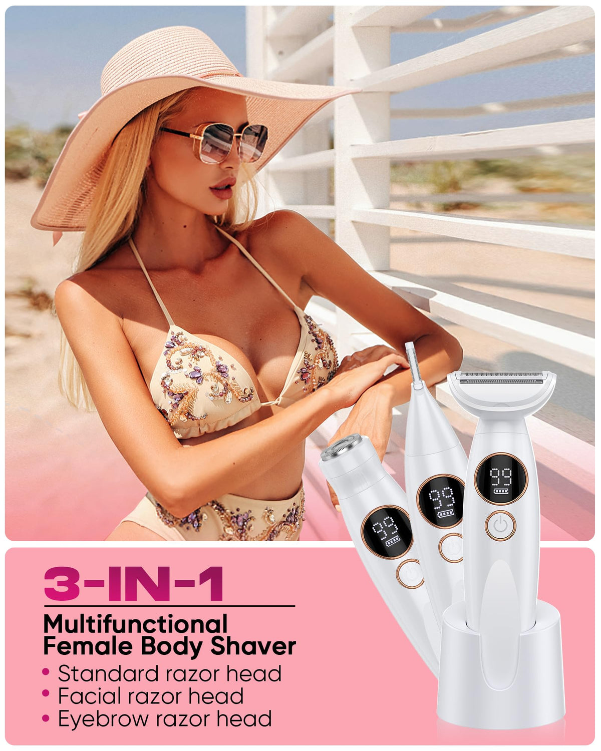 ANYLIV close-up of hypoallergenic blade mesh showing gentle contact for reduced skin irritation