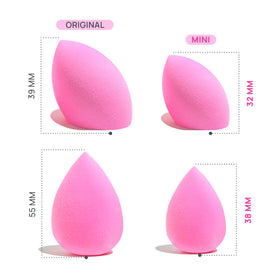 AOA STUDIO beveled sponge flat edge for even foundation application