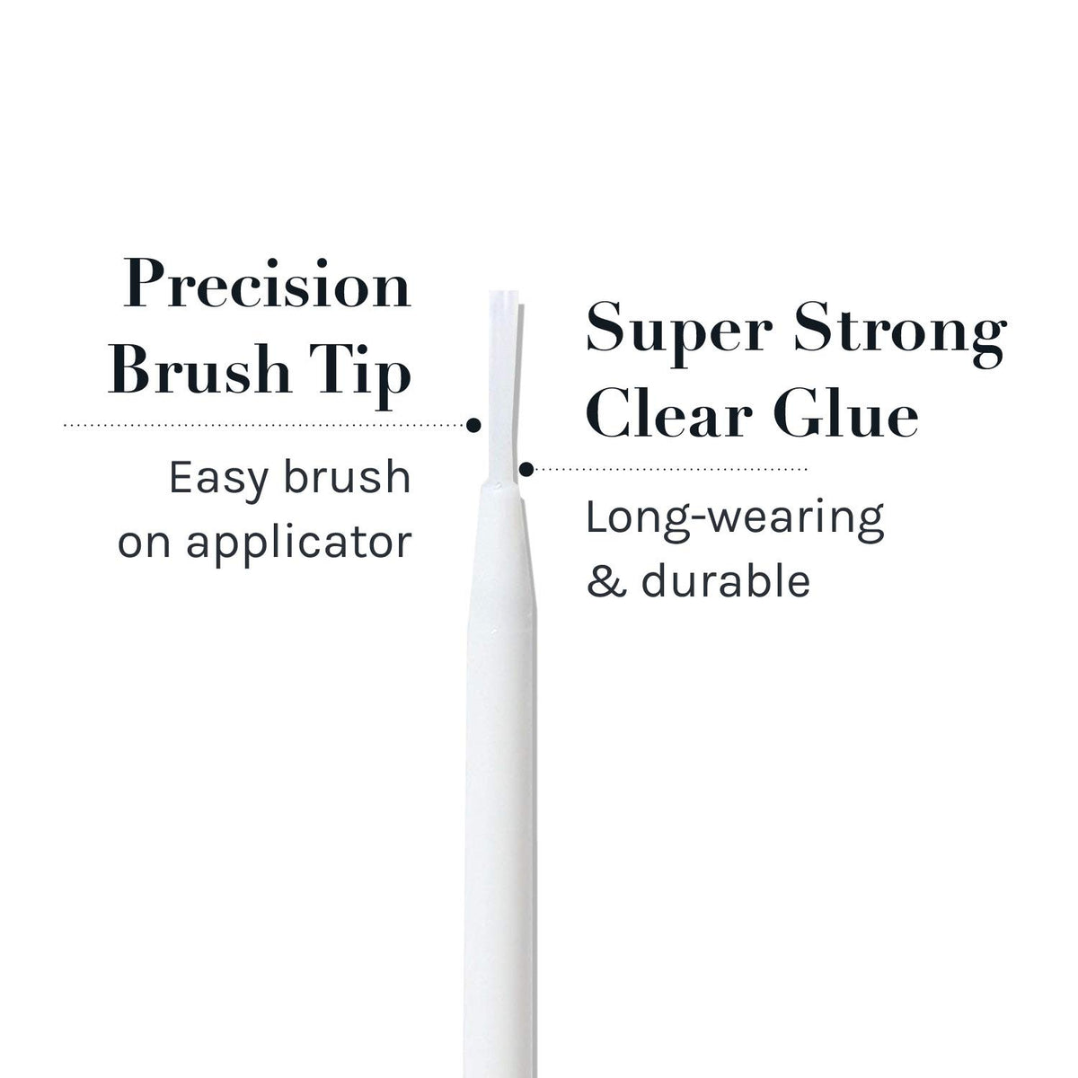 AOA STUDIO precision brush tip close-up for mess-free application