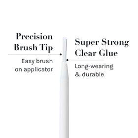 AOA STUDIO precision brush tip close-up for mess-free application