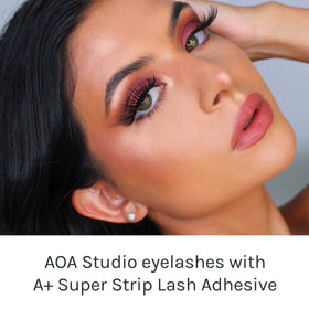 AOA STUDIO label and ingredient panel highlighting hypoallergenic benefits