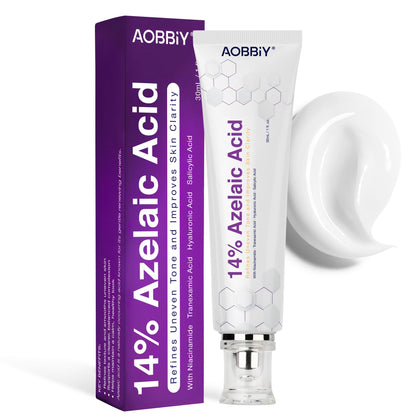 AOBBIY cream front packaging showing clean label and 1 oz size benefit