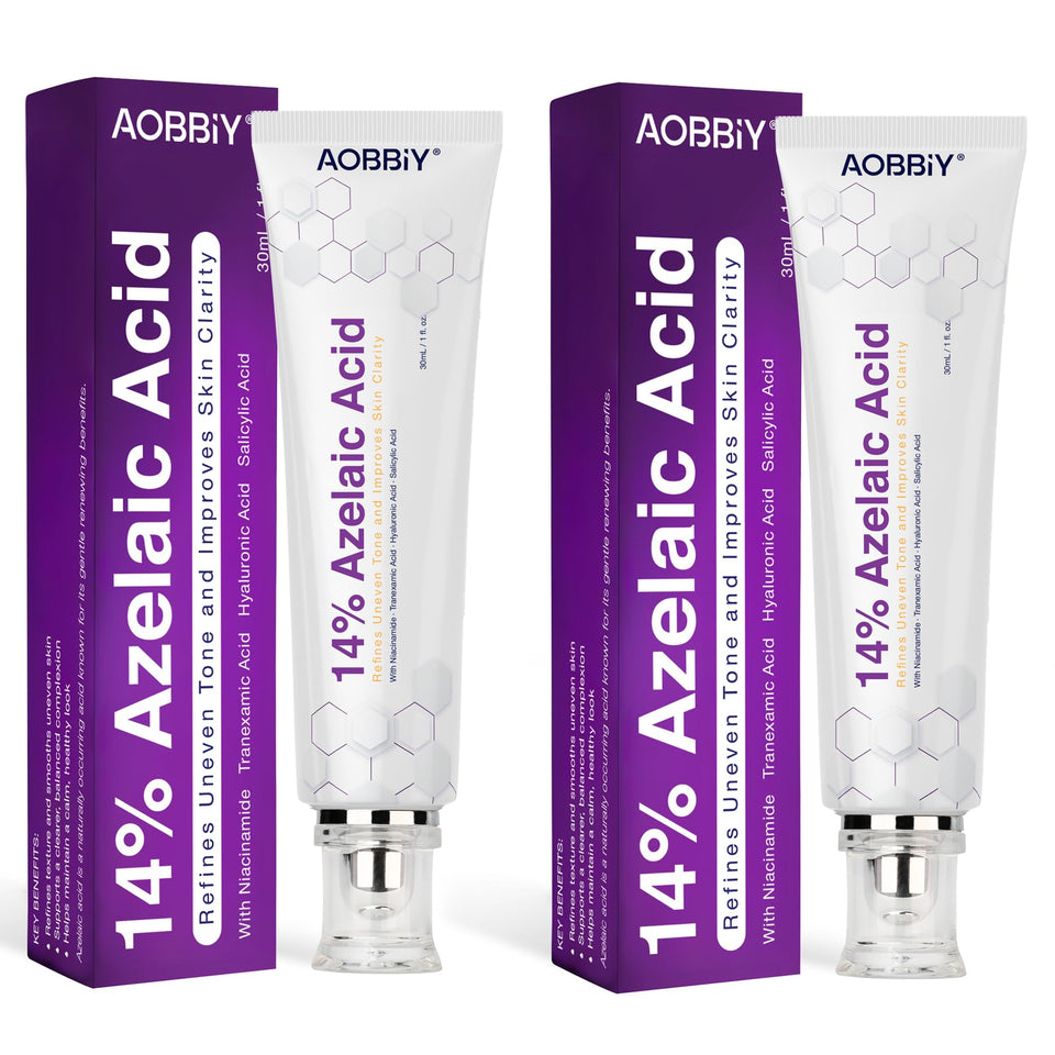 AOBBIY front packaging showing two 1 oz tubes and benefits