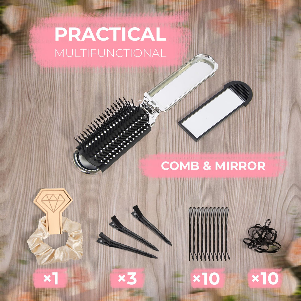 AOLRNALI bridal kit sewing tools close-up showing needles and thread for immediate repairs