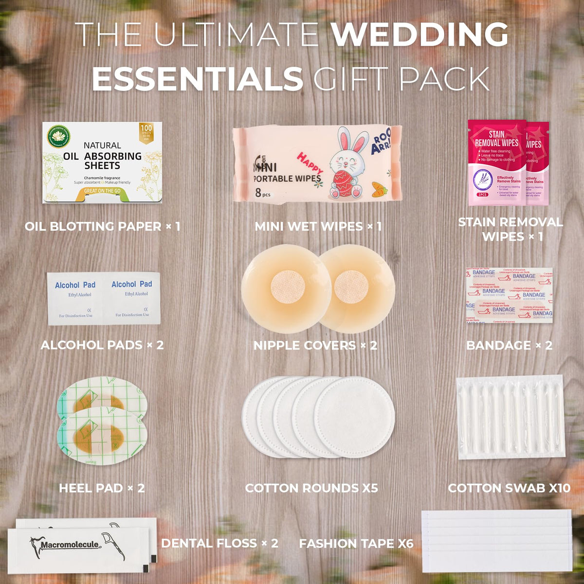 AOLRNALI bridal kit makeup mirror closeup helps touch-ups and ensures picture-ready looks