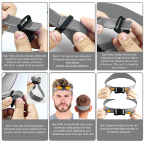 AOMGD adjustment demo showing elastic fit for various neck sizes
