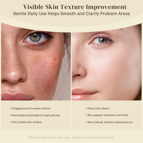 AOPO pad wiping makeup from face for quick cleansing benefit