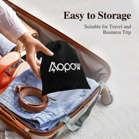 aopow retail packaging with USB cable included for easy setup and transport