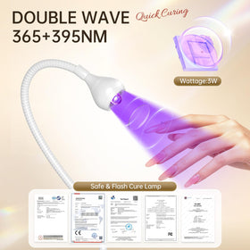 AORAEM strong clip mounted on desk offering secure hands-free use