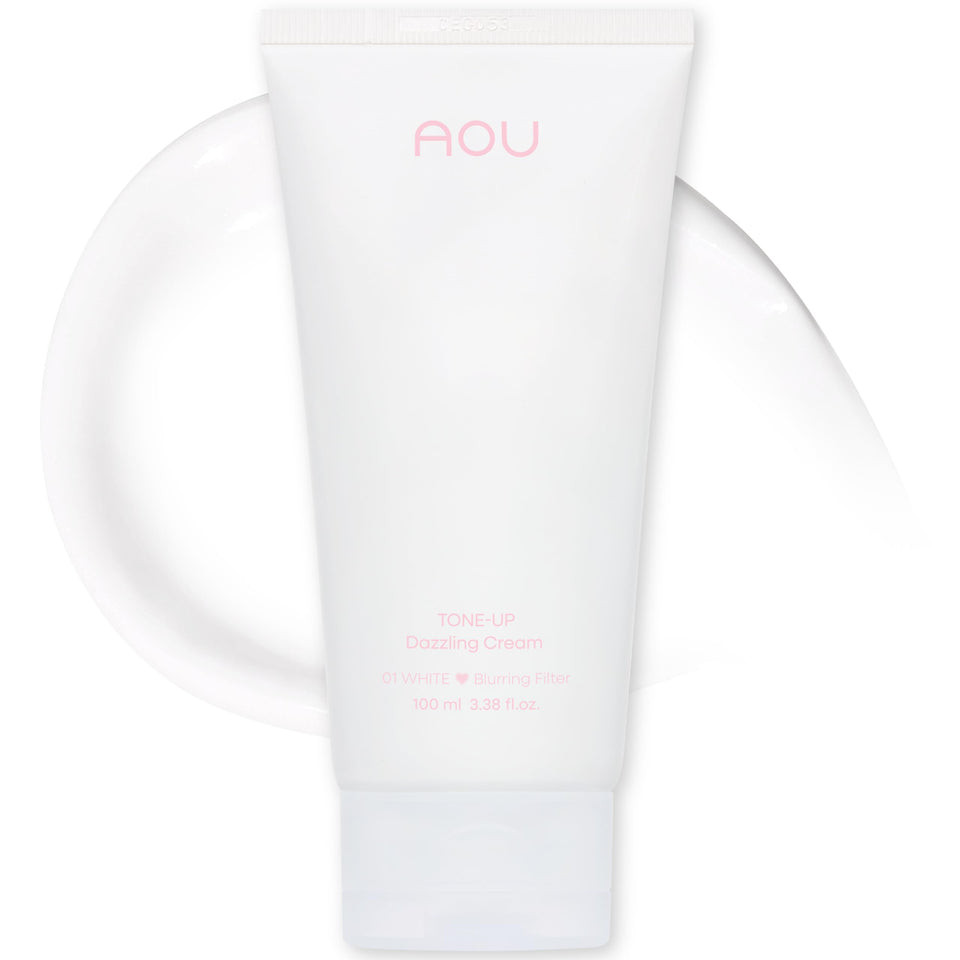 AOU front packaging shot showing compact tinted moisturizer and clear labeling benefit
