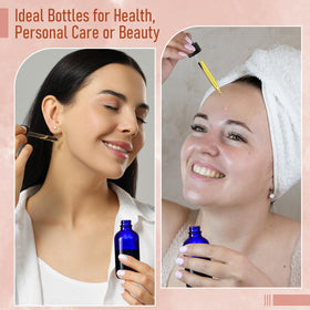 AOZITA single bottle with essential oil showing suitability for beauty and oils