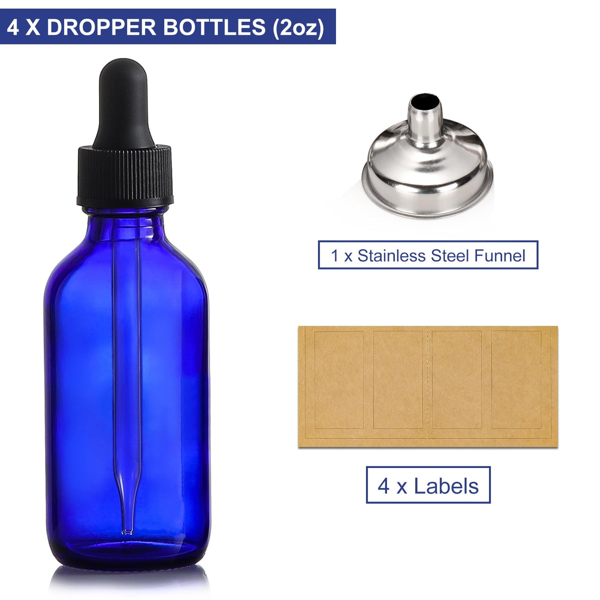 AOZITA close-up of dropper tip demonstrating precise drop control and less waste