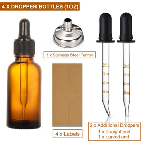 AOZITA dropper cap close-up illustrating secure seal and leak protection benefit