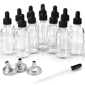 AOZITA front view of 12-pack glass bottles showing organized kit benefit