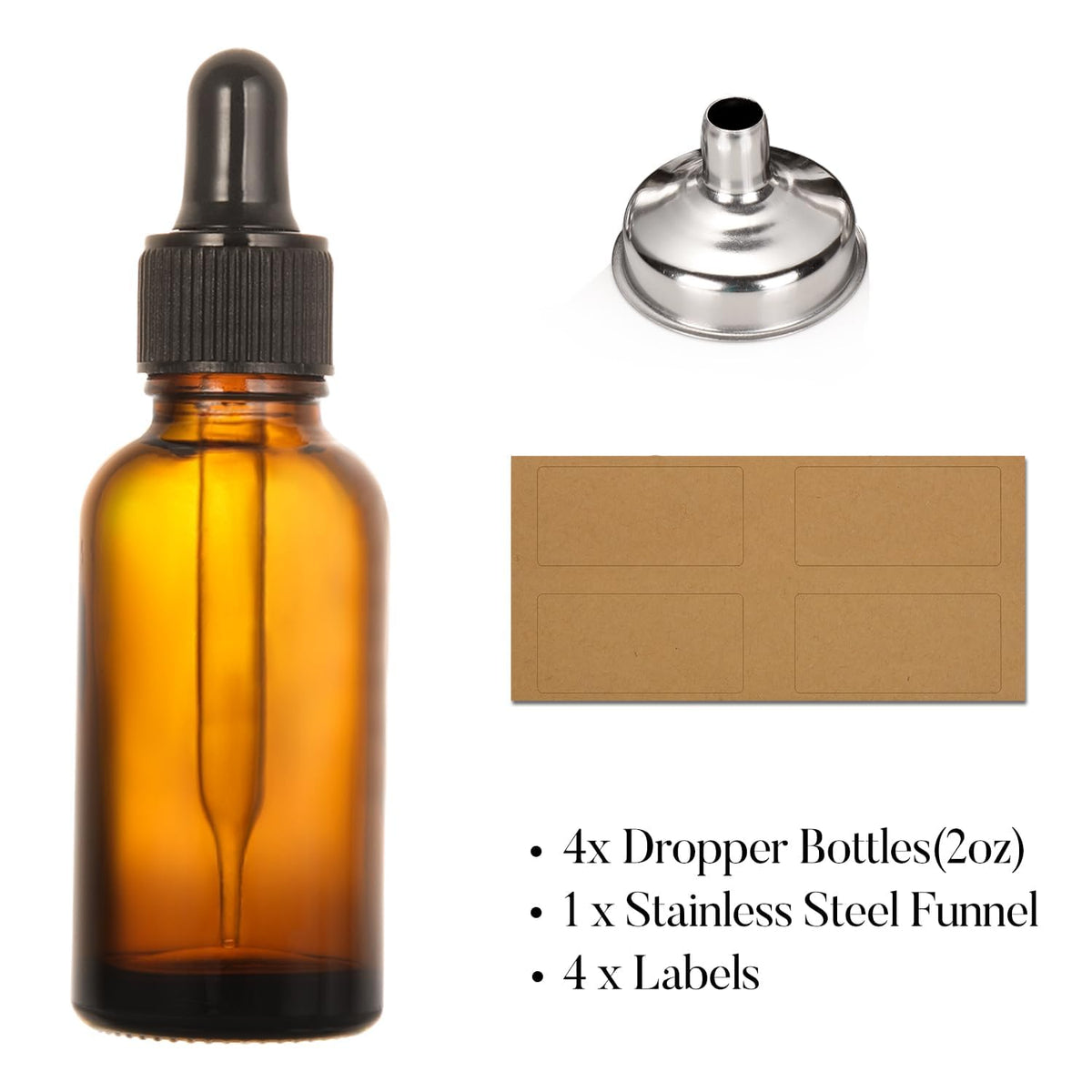 AOZITA funnel filling bottle to prevent spills and simplify refills