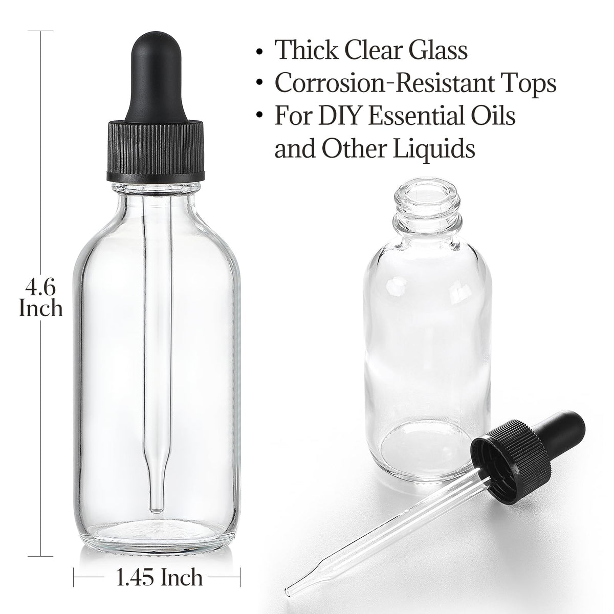 AOZITA stainless steel funnels set simplifying clean refills