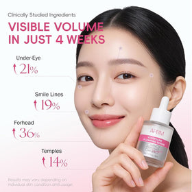 APBM serum texture swatched on skin highlighting smooth, fast-absorbing finish