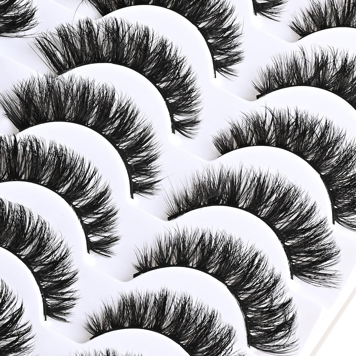 APCYUST lash strip beside coin showing size and trim-friendly benefit