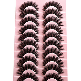 APCYUST lashes next to ruler showing size and beginner-friendly fit