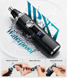 Apetexo being rinsed under tap demonstrating IPX7 waterproof benefit