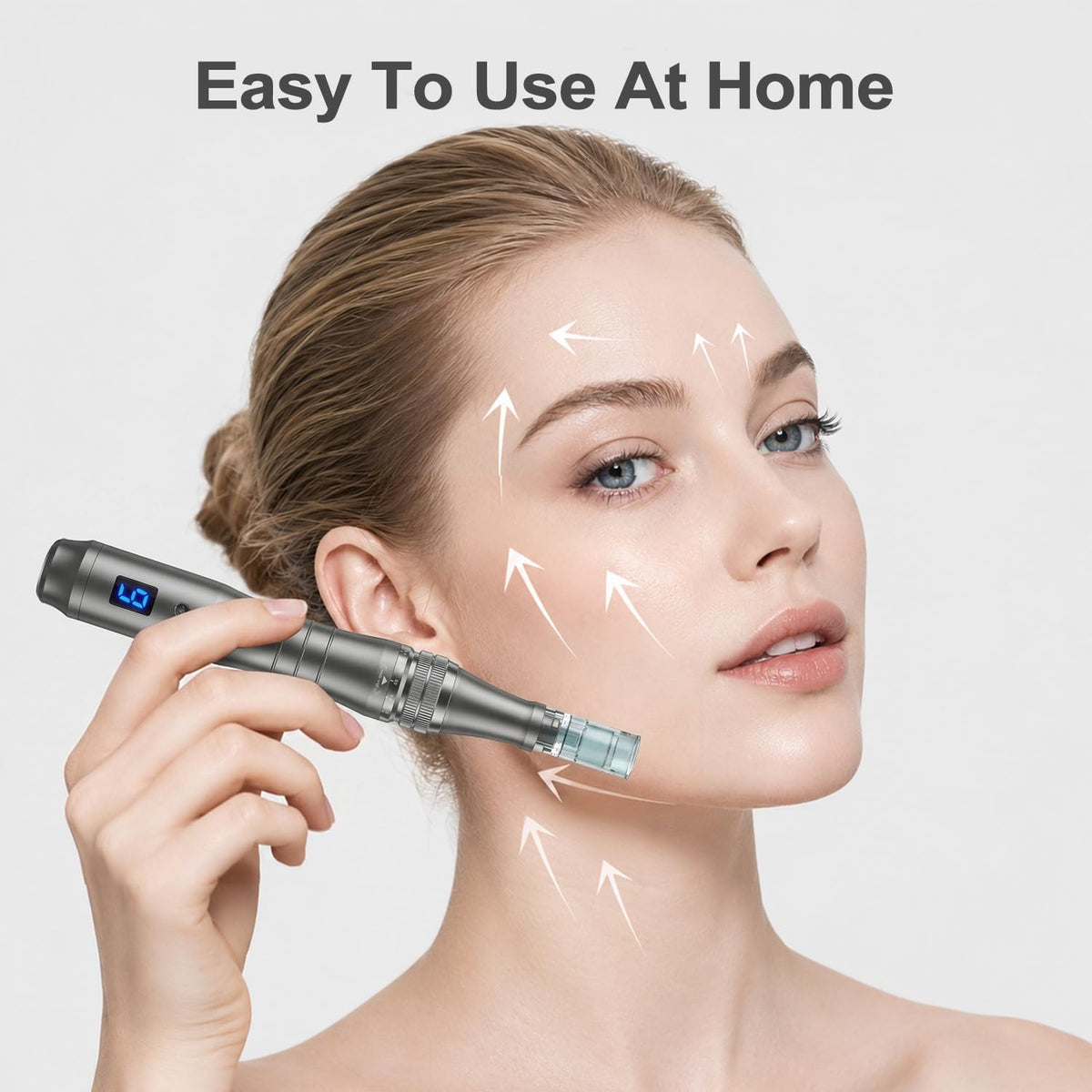 ApexDerm detailed needle texture emphasizing fine tips for gentle treatment