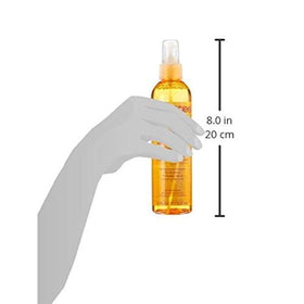 Aphogee bottle shown in hand for scale communicating 8 fl oz size