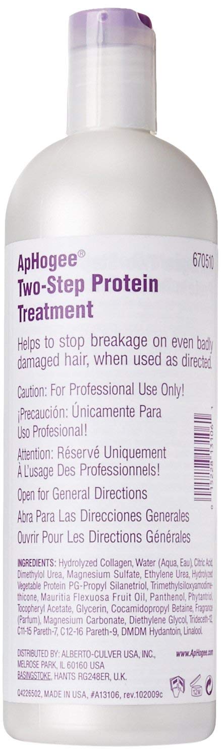 Aphogee close-up of creamy treatment texture demonstrating concentrated formula