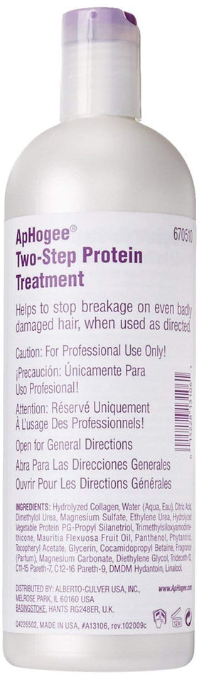 Aphogee close-up of creamy treatment texture demonstrating concentrated formula
