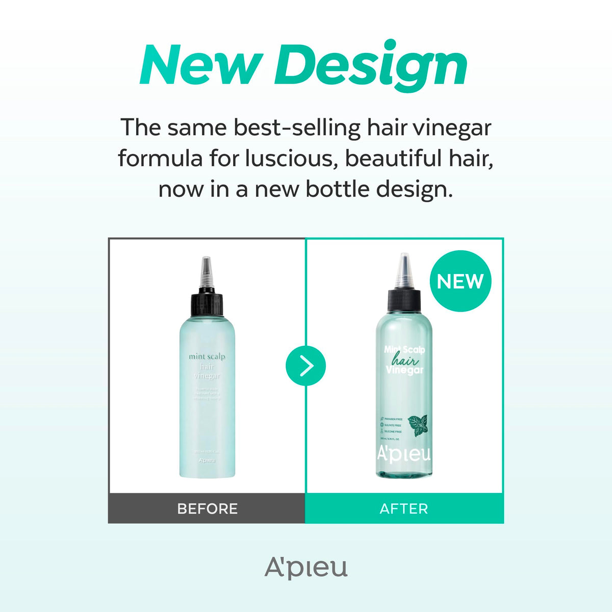 A'PIEU displayed on bathroom shelf evoking routine refresh and spa-like feel