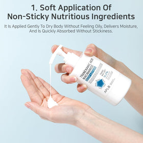 APLB close-up of label detailing actives tranexamic acid and niacinamide