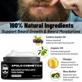 apolo cosmetics ingredient label close-up showing natural oils for conditioning benefit