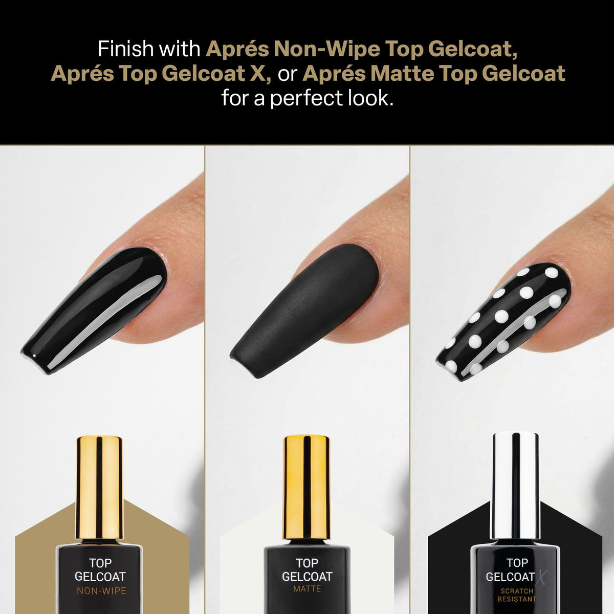 APRÉS label detail highlighting formula and safety-focused claims