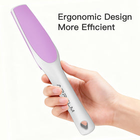 APRELM alongside ruler to show compact size and travel-friendly convenience