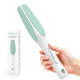 APRELM turquoise front view showing sleek nano glass surface for effective callus removal