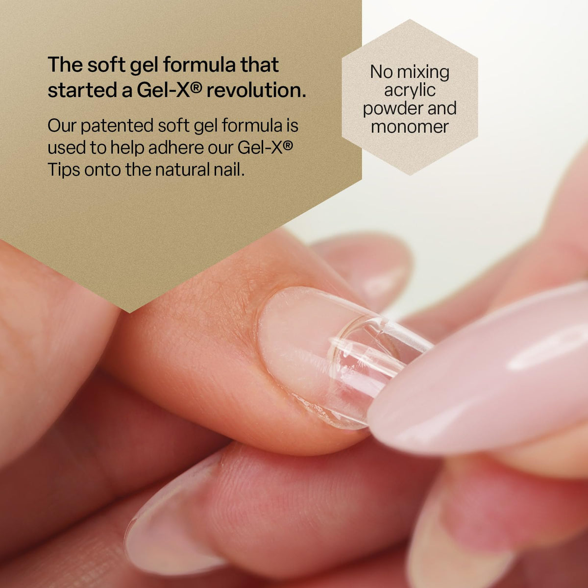 APRÉS close-up of Extend Gel texture displaying smooth consistency for reliable bonding