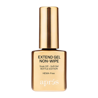 APRÉS bottle front view showing label and volume, clear presentation benefit