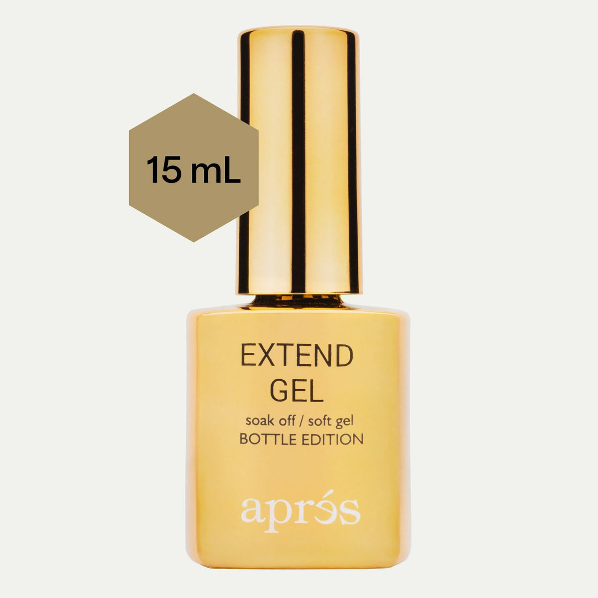 APRÉS applicator tip dispensing precise gel bead for cleaner, faster application