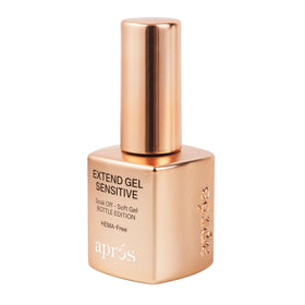 APRÉS bottle on salon station conveying professional, sensitive-skin friendly benefit