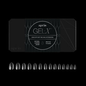 APRÉS layout of 14 labeled sizes including half sizes to speed accurate fitting