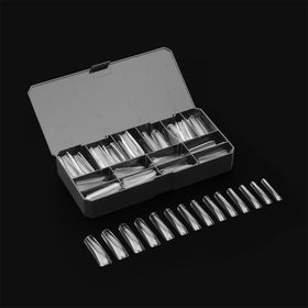 APRÉS Gel-X size chart layout displaying sizes 00–9 including half sizes for precise fit