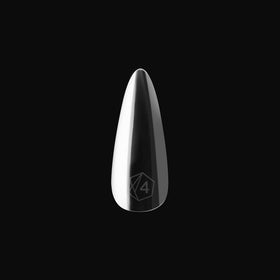 APRÉS stiletto side profile demonstrating medium length and shape benefit